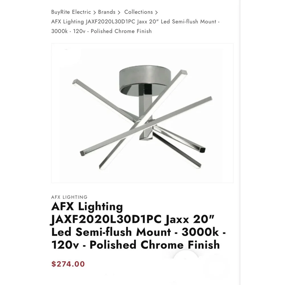 AFX Lighting‎ Jaxx 20